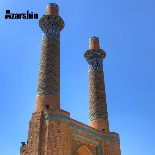 مناره های آجری دوره ی سلجوقی در استان اصفهان