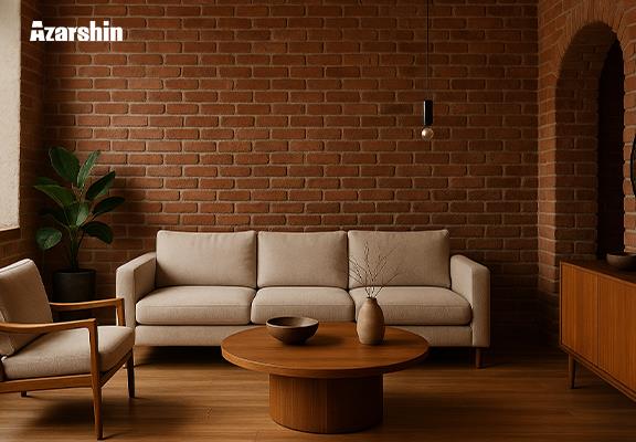 طراحی داخلی با آجر نسوز؛ ترکیب مدرنیته با ریشه‌های سنت