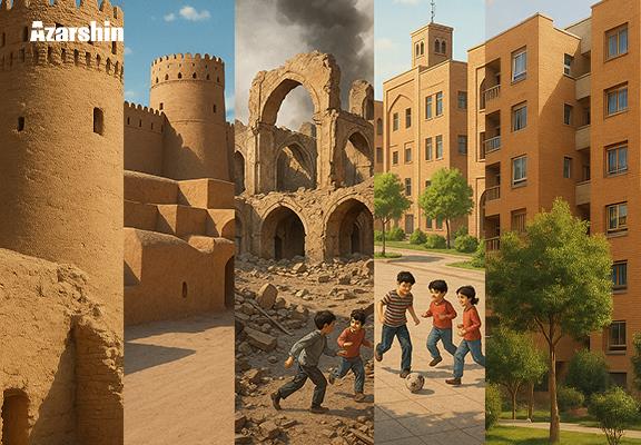 تأثیر جنگ‌ها بر معماری و ساخت‌وساز ایران | از دژهای باستانی تا بازسازی معاصر