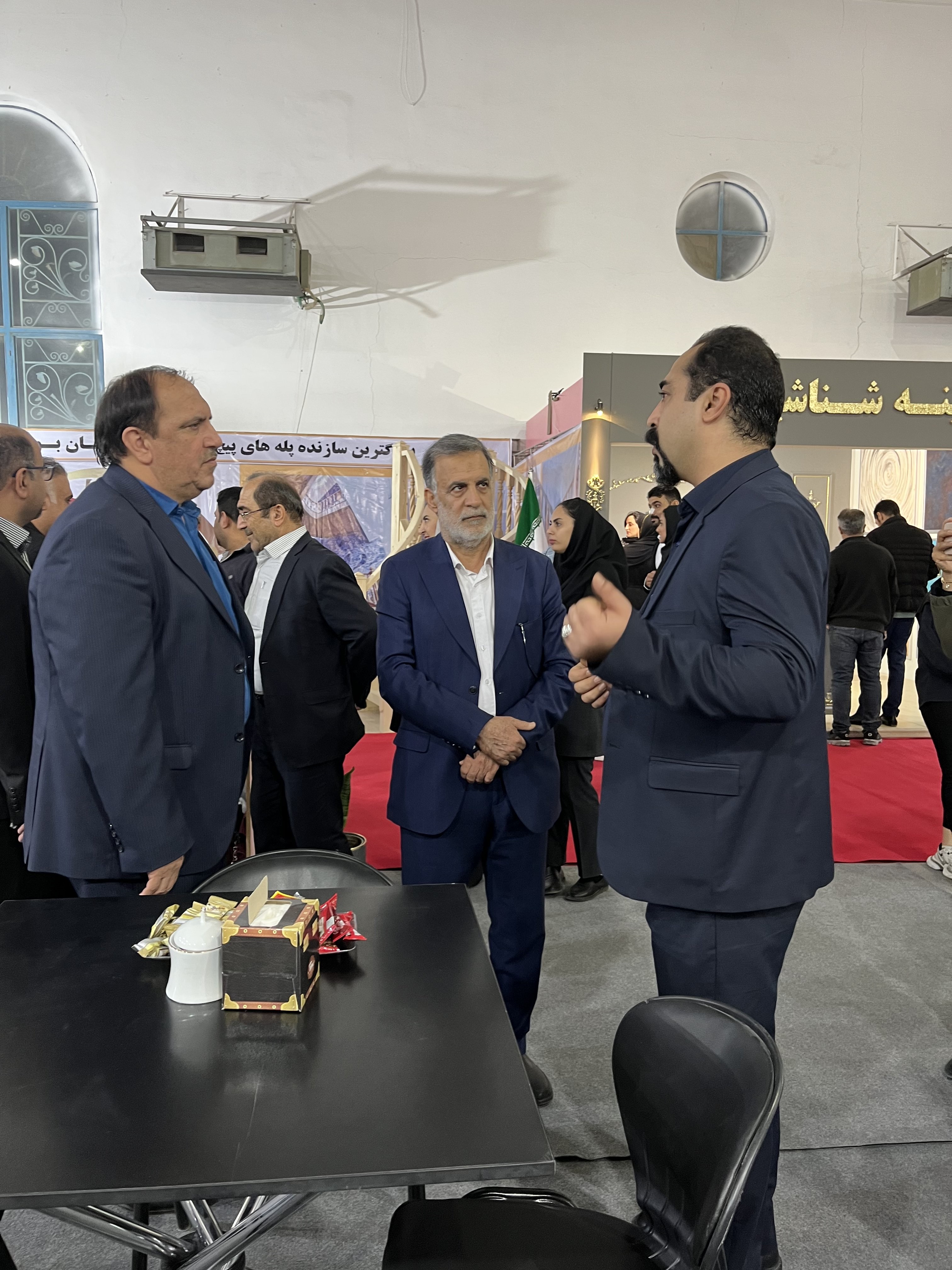   بازدید نماینده مجلس بوشهر آقای پورکبگانی از نمایشگاه بین المللی صنعت ساختمان استان بوشهر 1403  
