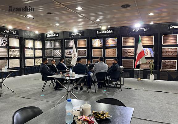 آذرشین در نمایشگاه تخصصی صنعت ساختمان تبریز 1404